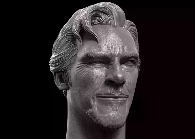 Doctor Strange-Benedict Cumberbatch Head V2