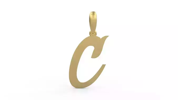 Initial Letters Pendant Mumbai Curry C