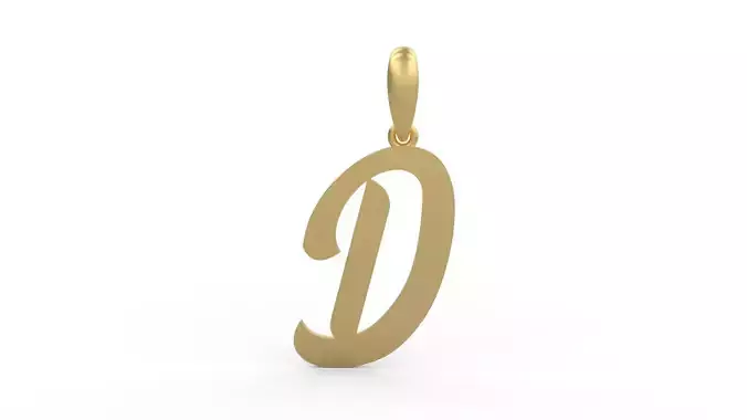 Initial Letters Pendant Mumbai Curry D