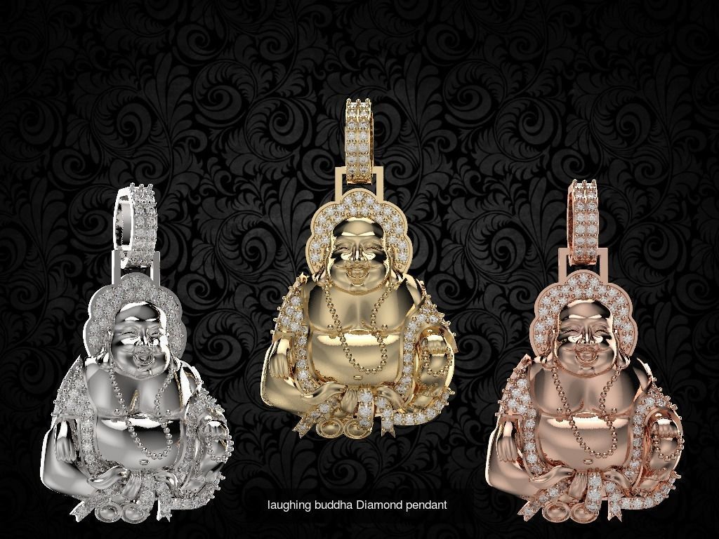 Buddha Diamond Designs Collection stl files for 3d printing  _4
