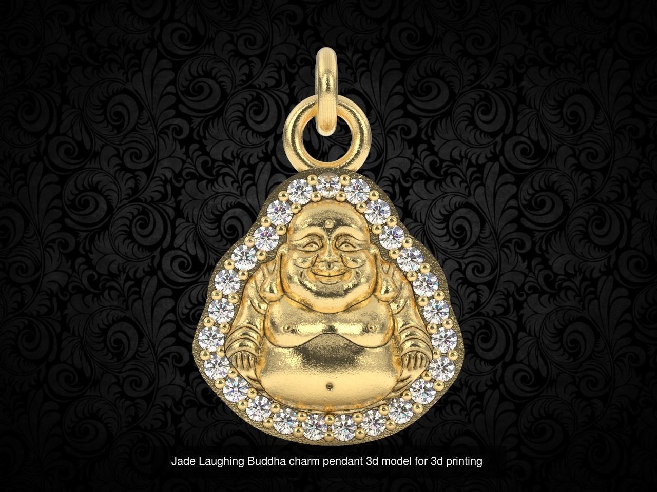 Buddha Diamond Designs Collection stl files for 3d printing  _2