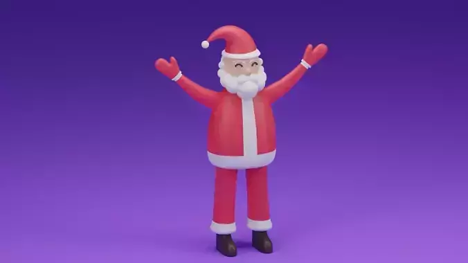 Cartoon Santa Claus