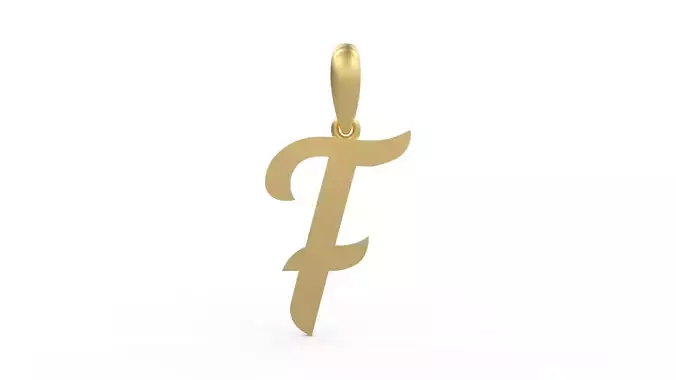 Initial Letters Pendant Mumbai Curry F