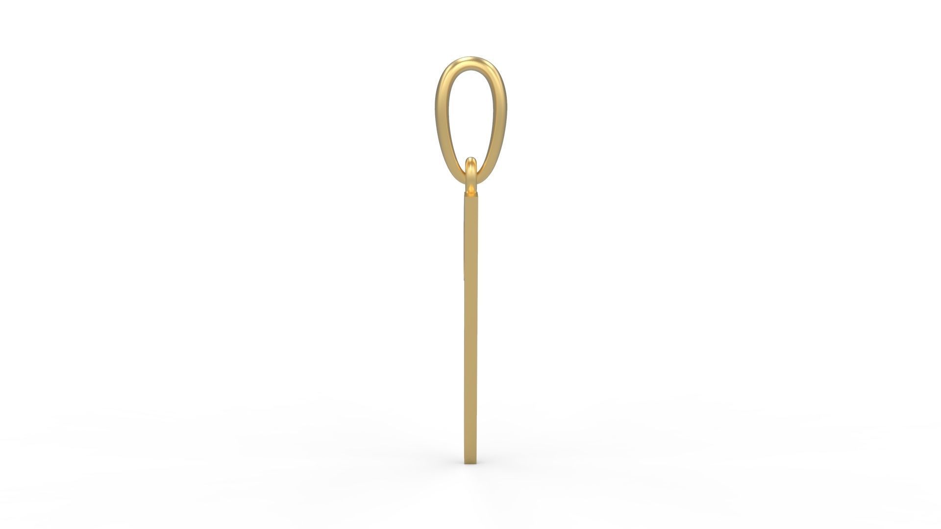 Initial Letters Pendant Mumbai Curry I 3D print model_2