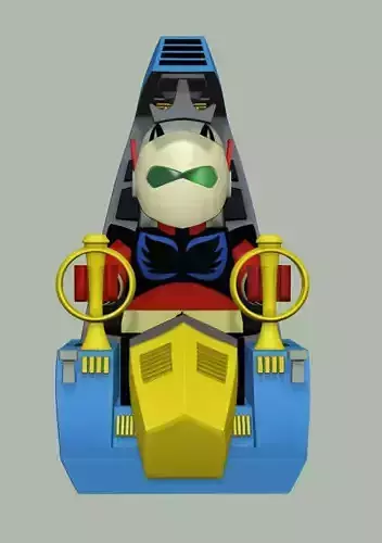 Duke Fleed Cockpit Lego Actarus Grendizer Goldorak Goldrake 3D model