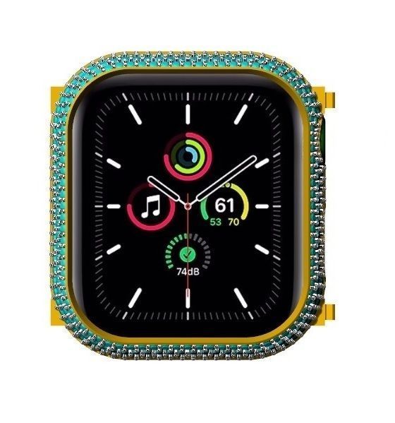 Case For Apple Watch Series 6 40mm Diamond Cover 3D print model 3D print model_6