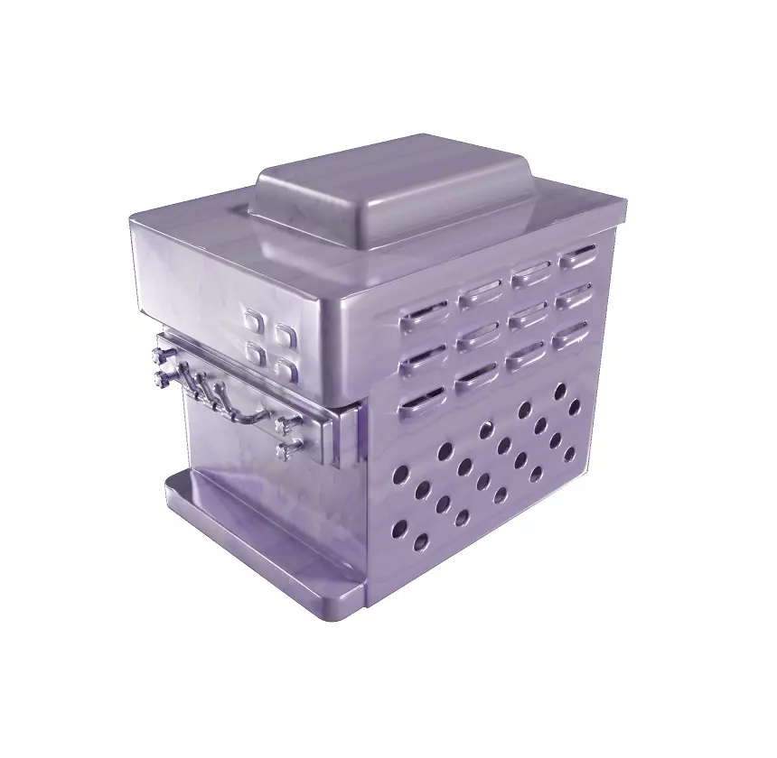 Cartoon Icecream Machine Low-poly 3D model_0