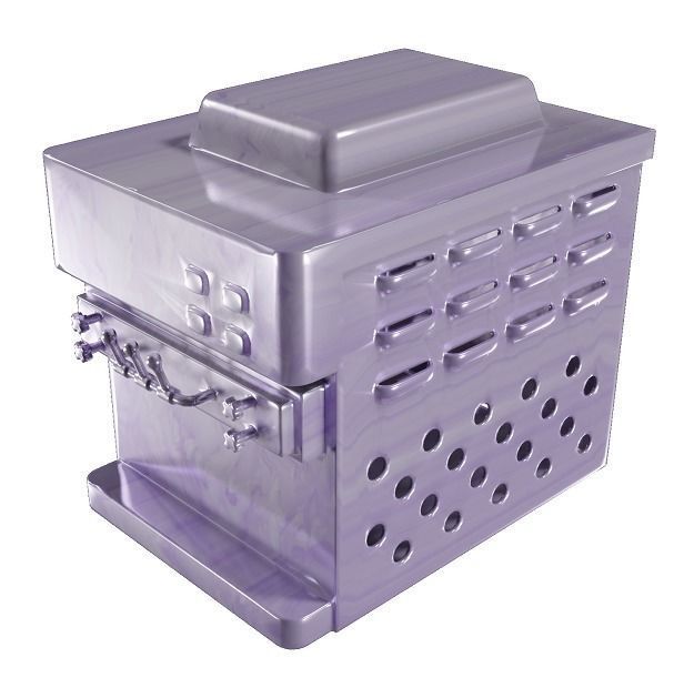 Cartoon Icecream Machine Low-poly 3D model_1