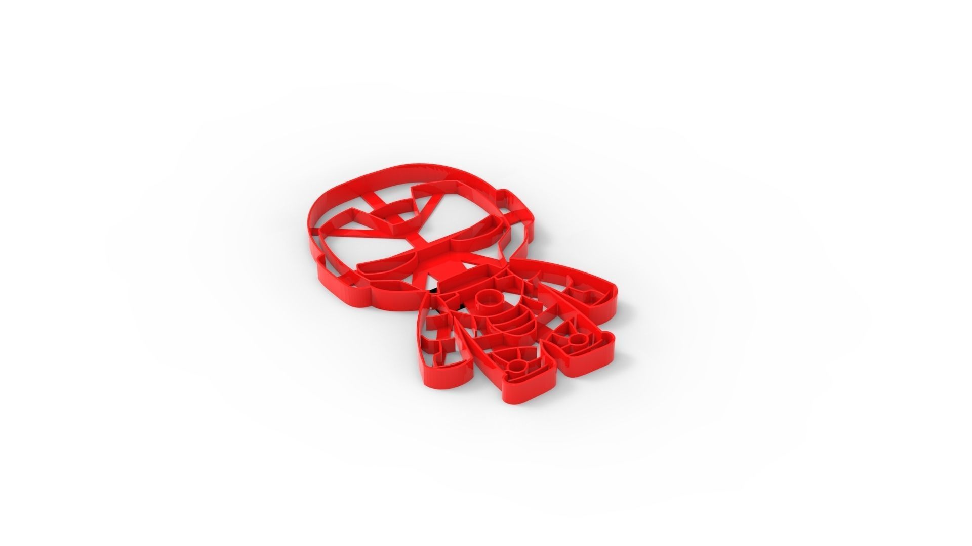 Iron Man XL Cookie Cutter 3D print model_3
