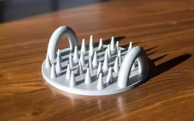 Spiked High Heel Plate Free 3D print model