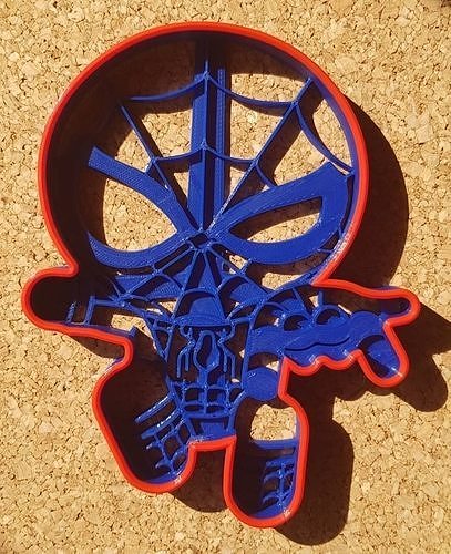 Spider Man XL Cookie Cutter 3D print model
