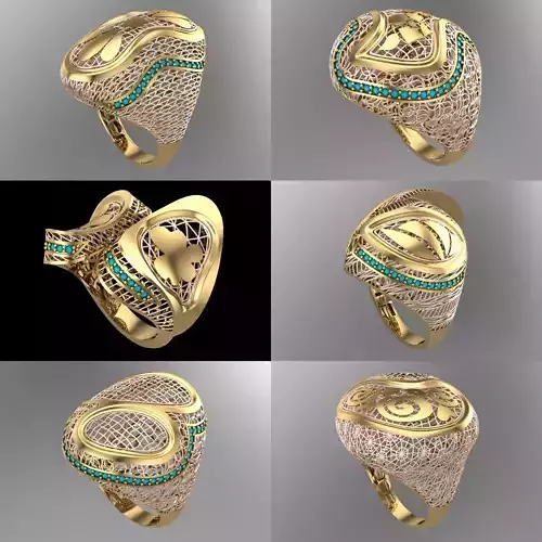 25 SINGLE ROW STONE RING COLLECTION