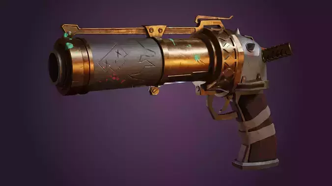 jinx Zapper gun  League of Legends Cosplay print 3D print model