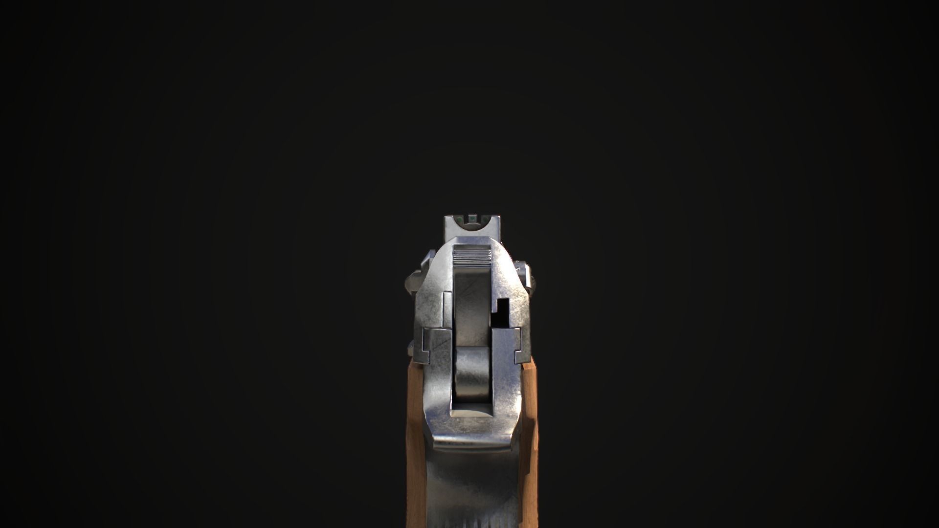 BERETTA 92 GAME MODEL 4K PBR Low-poly 3D model_8
