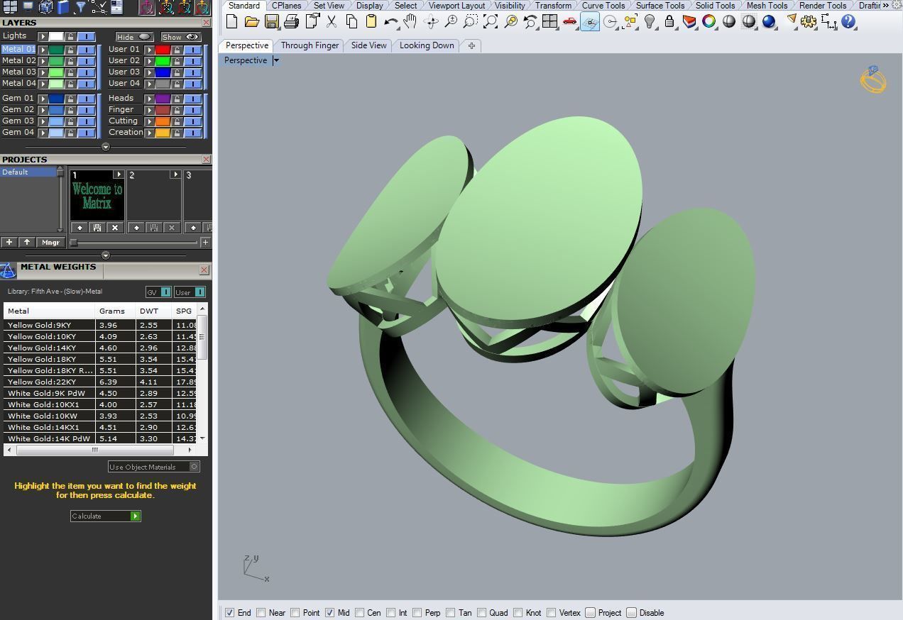 Set collection ring and bracelet _4