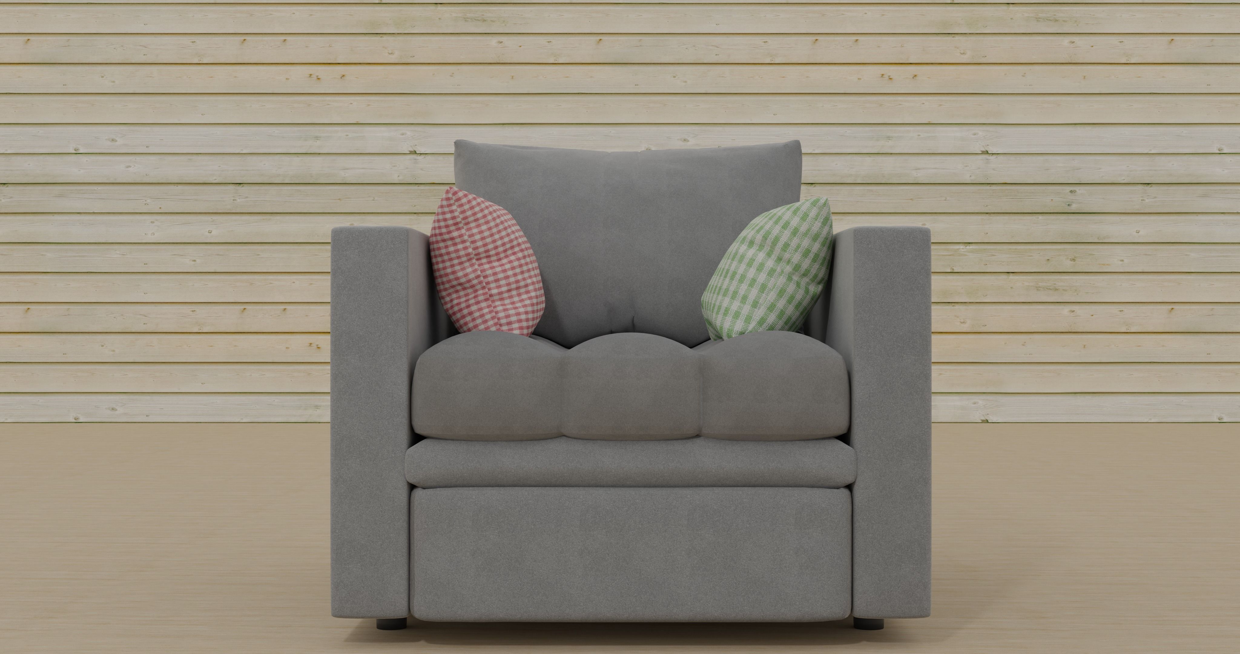Collection of soft and comfortable armchairs 3D model_4
