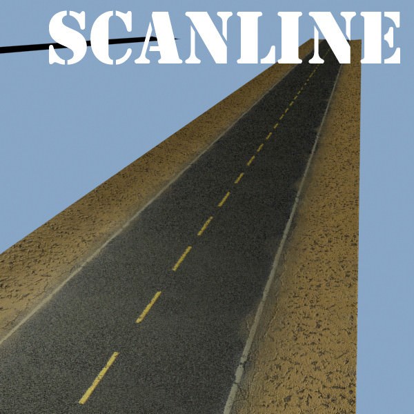 Realistic Desert Road High Resolution 3D model_11