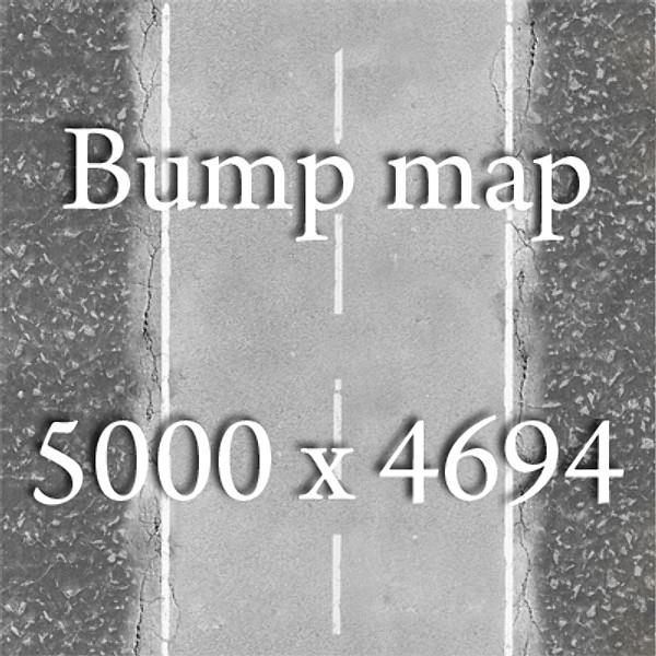 Realistic Desert Road High Resolution 3D model_10