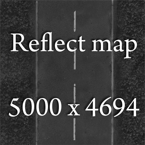 Realistic Desert Road High Resolution 3D model_9