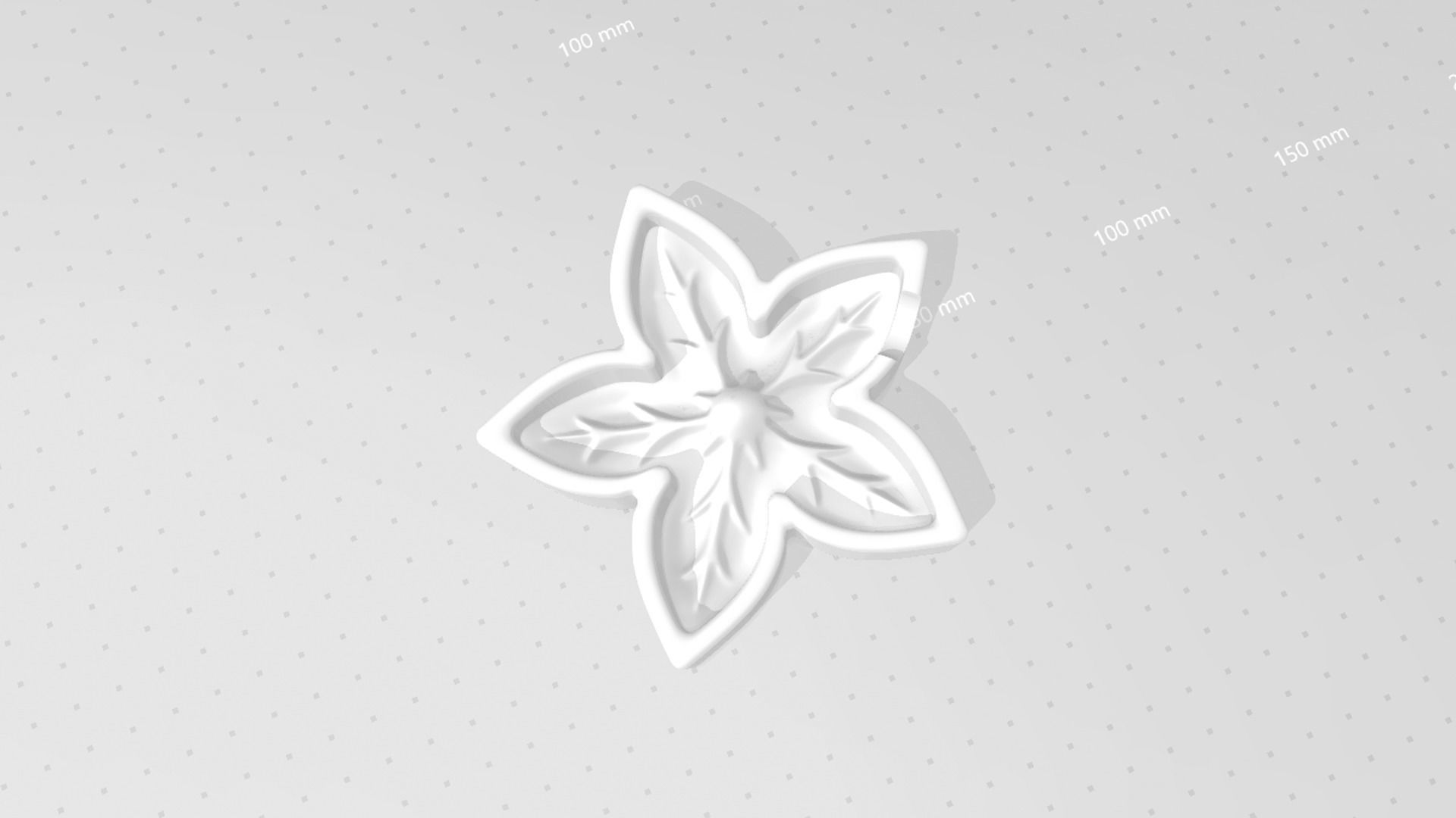 Princess Earring Flower - Molding Arrangement EVA Foam Craft 3D print model_15