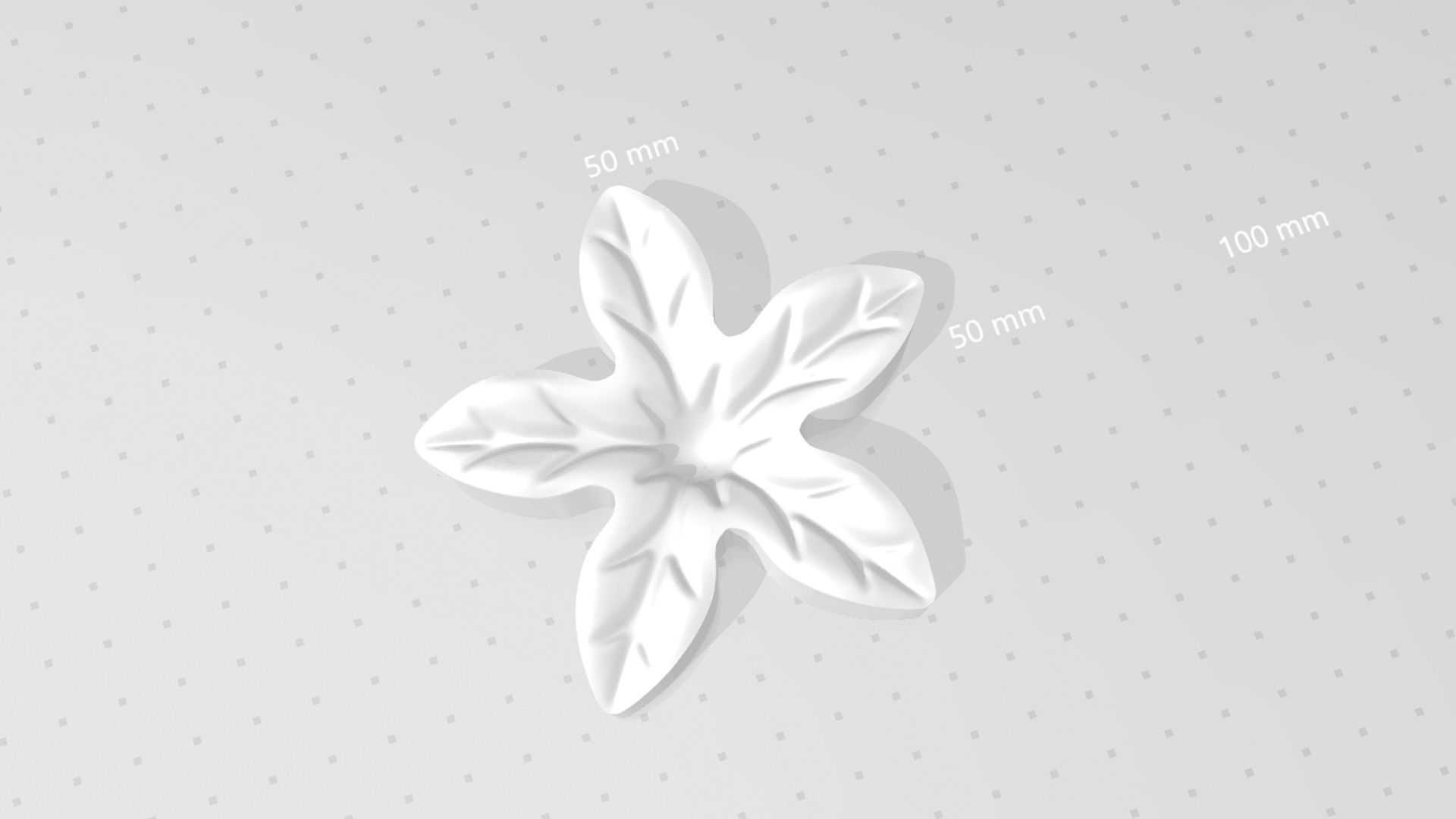 Princess Earring Flower - Molding Arrangement EVA Foam Craft 3D print model_12