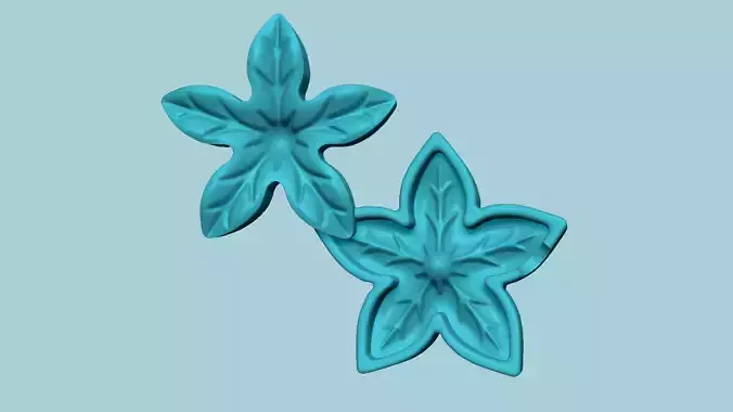 Princess Earring Flower - Molding Arrangement EVA Foam Craft