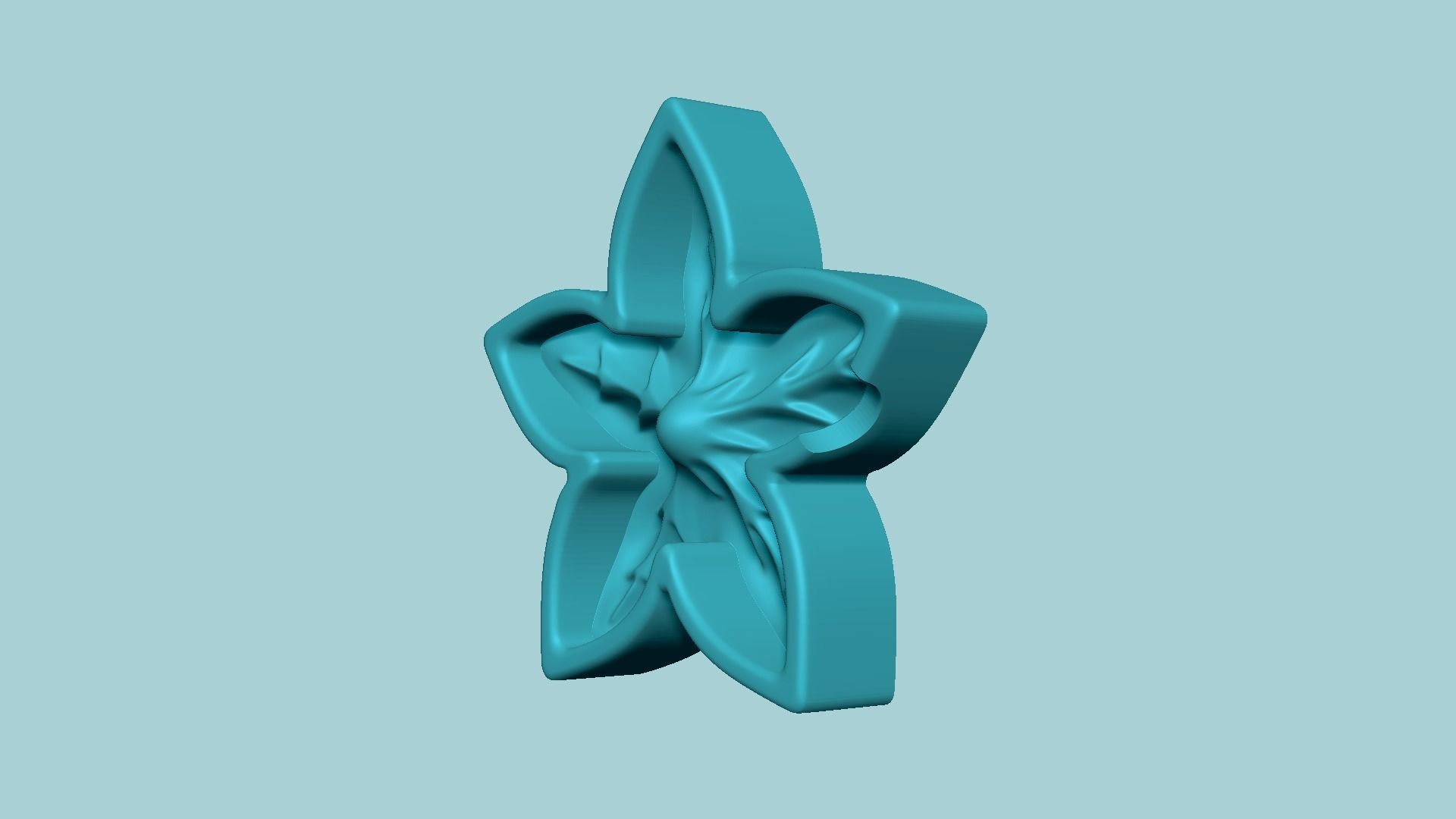 Princess Earring Flower - Molding Arrangement EVA Foam Craft 3D print model_6