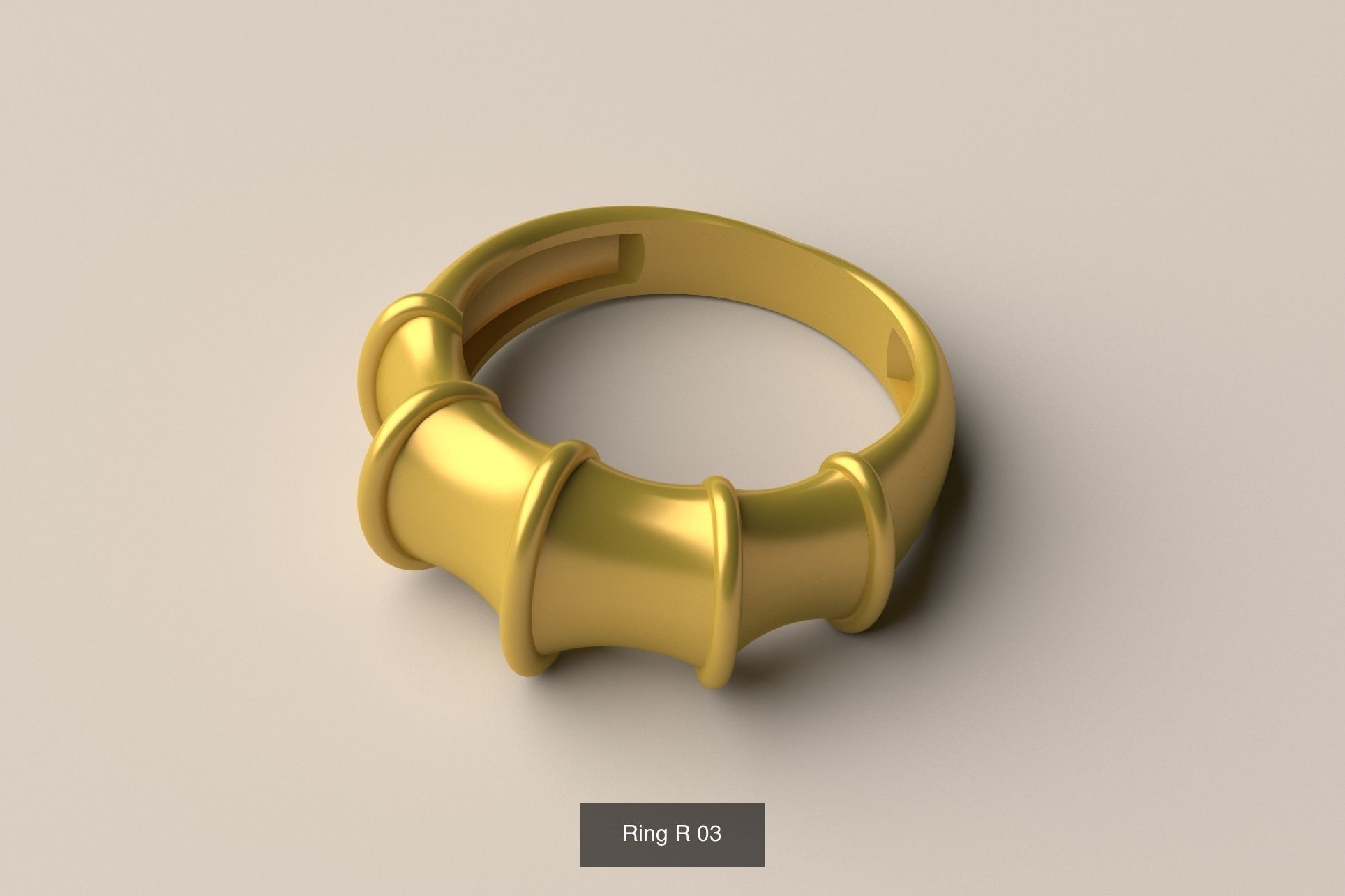Gold ring collection 2 _4