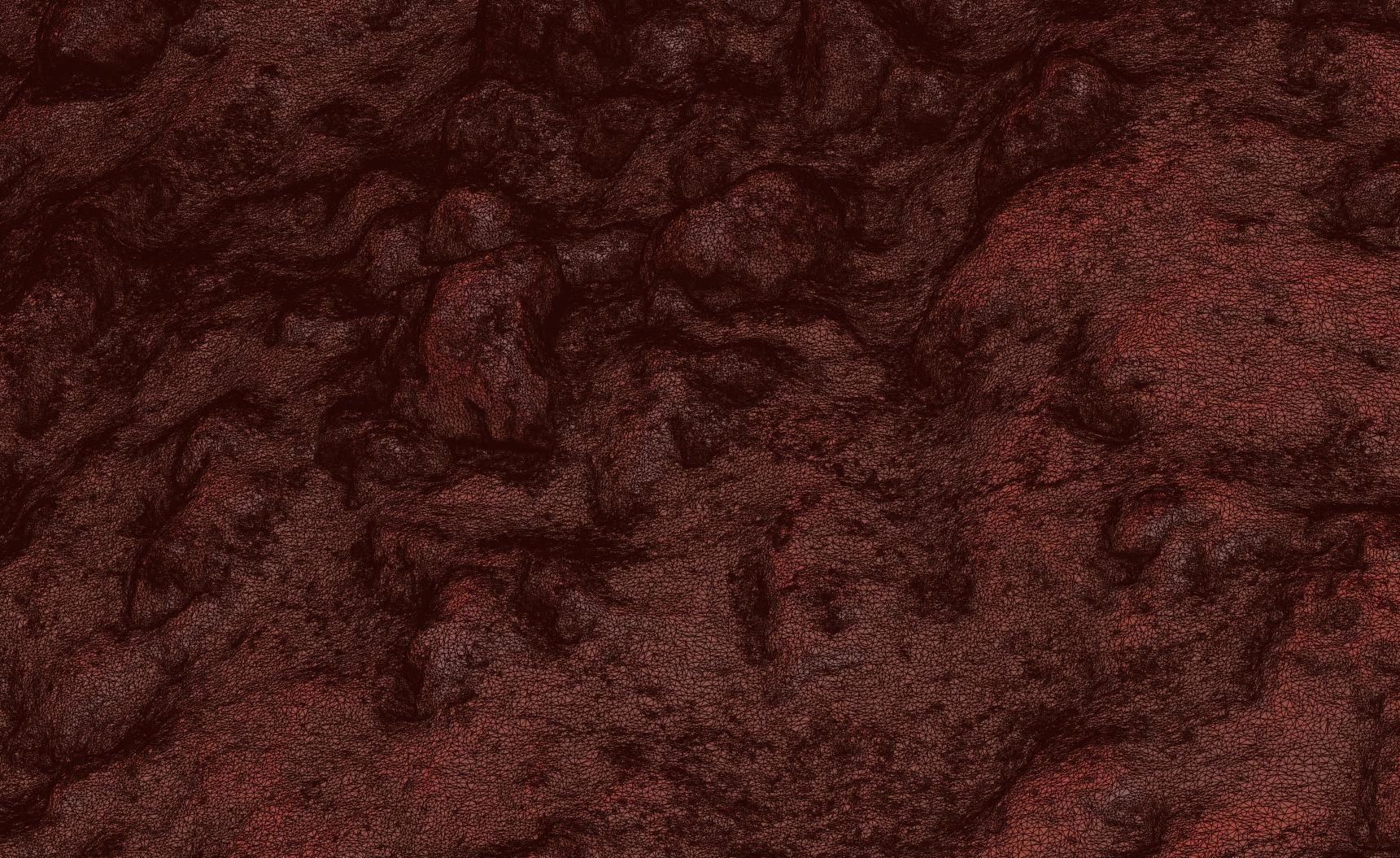 Big Pile of snow 3 2021 Low-poly 3D model_12