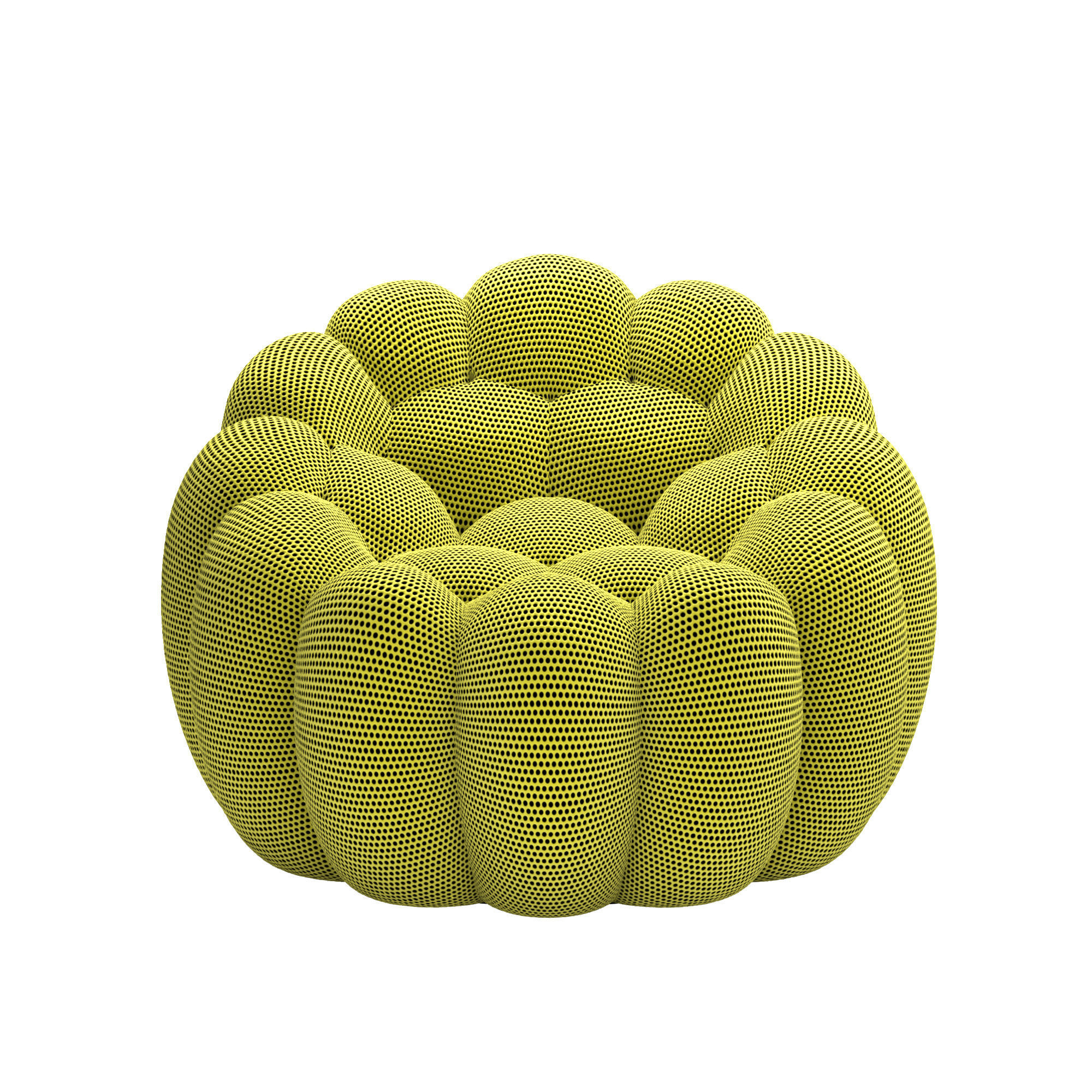 Bubble Pivoting Armchair 3D model_1