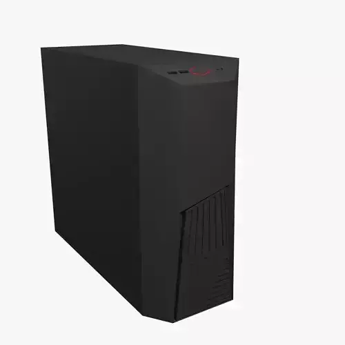 Cpu cabinet  for gaming pc 3D model