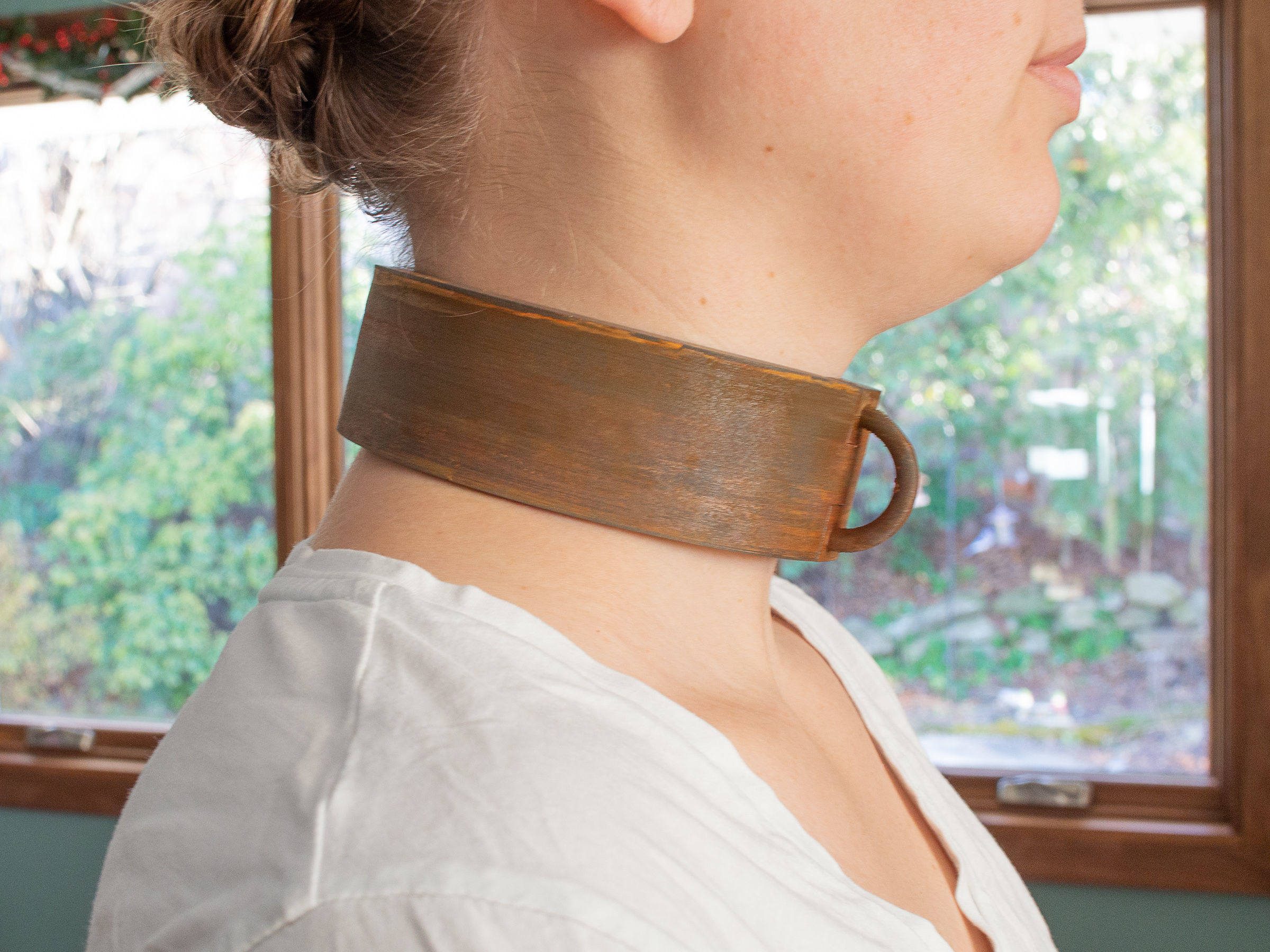 Parametric Swedish Style Collar Free 3D print model_3