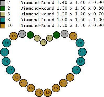 heart pendant 3D print model_4