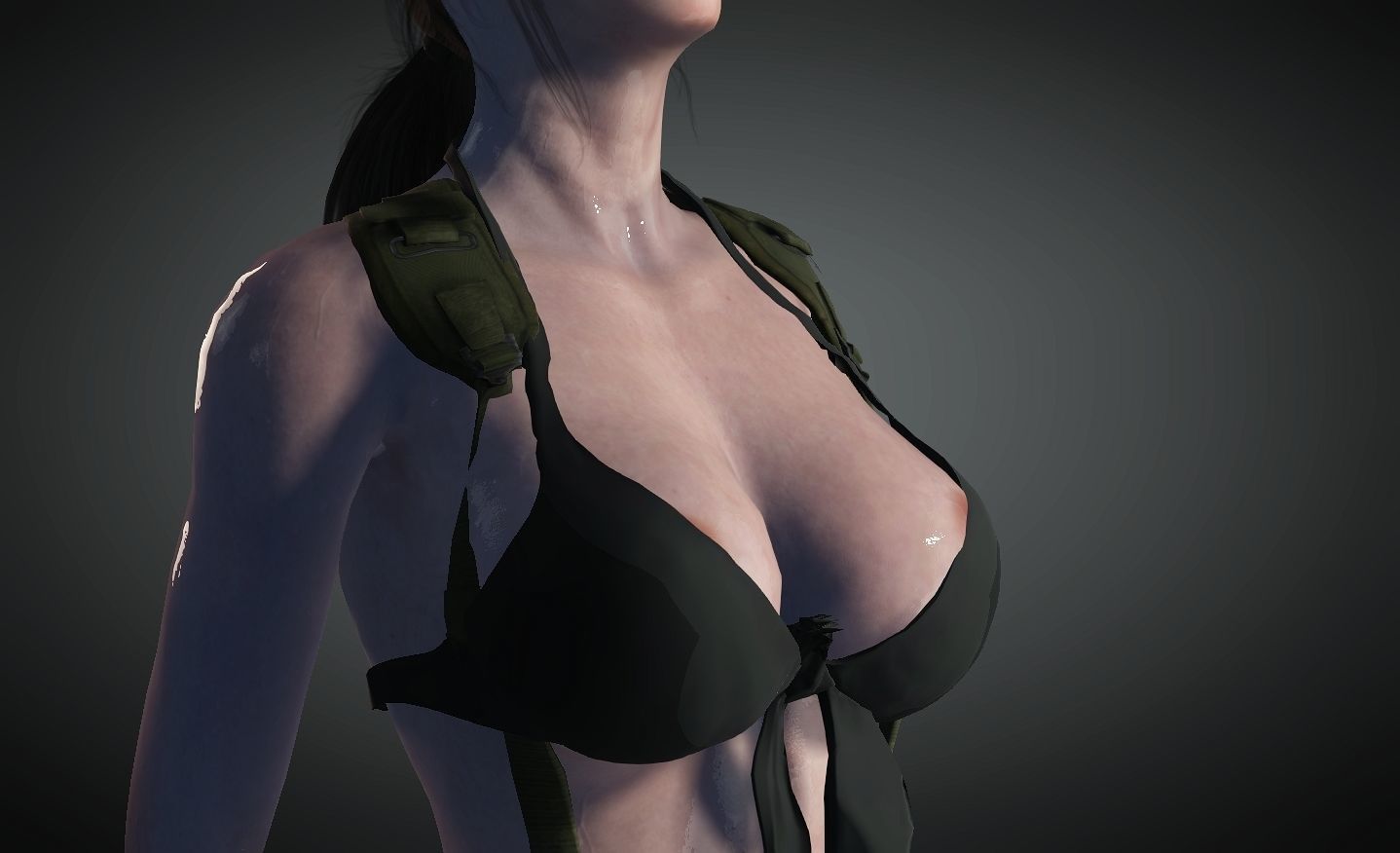 Quiet from Metal Gear Solid 5 3D Model Free low-poly 3D model_2