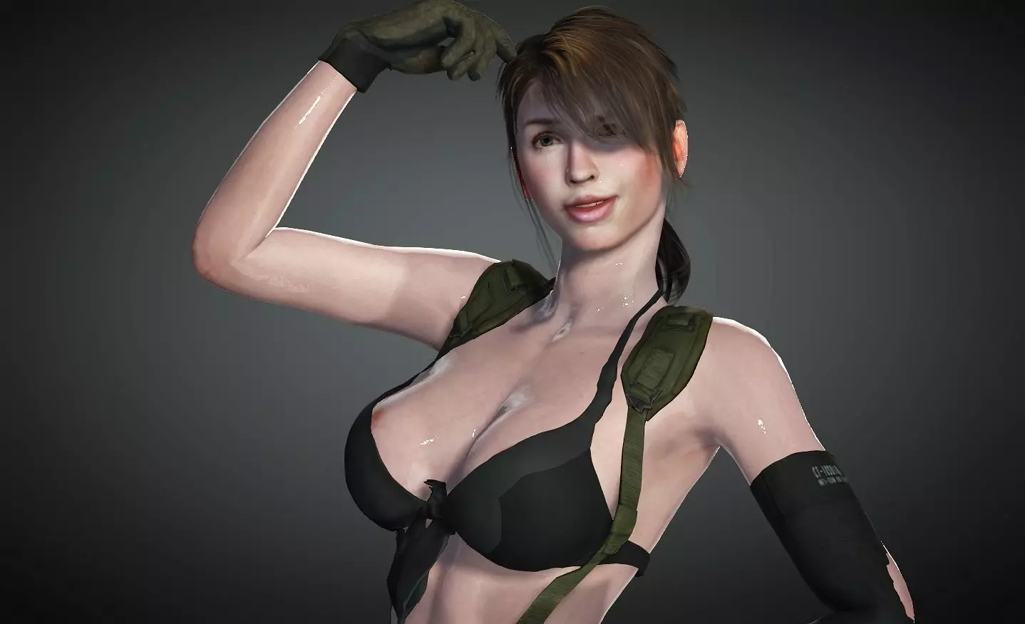 Quiet from Metal Gear Solid 5 3D Model Free low-poly 3D model_0