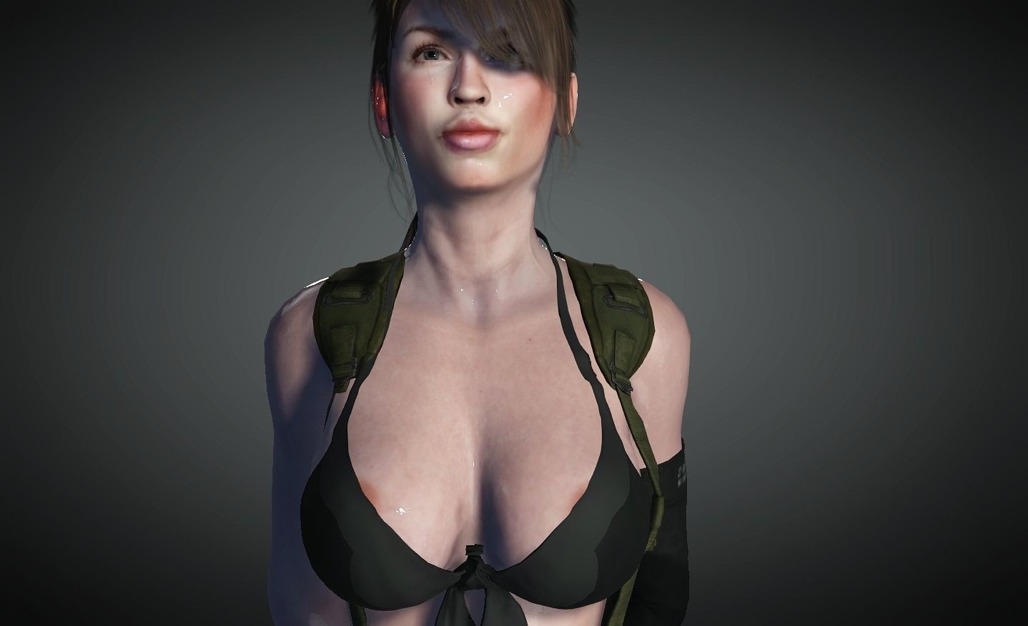 Quiet from Metal Gear Solid 5 3D Model Free low-poly 3D model_3