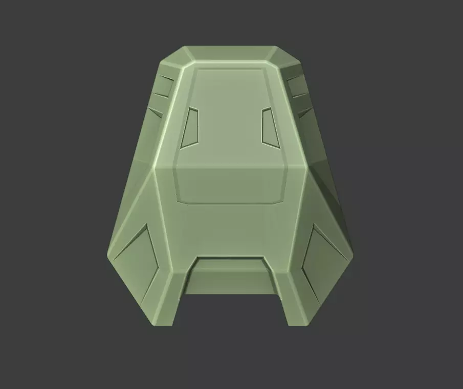 Halo Reach mark V shoulder pieces 3D print model