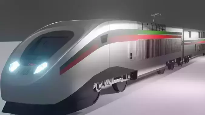 TGV TRAIN alboraq MAROC