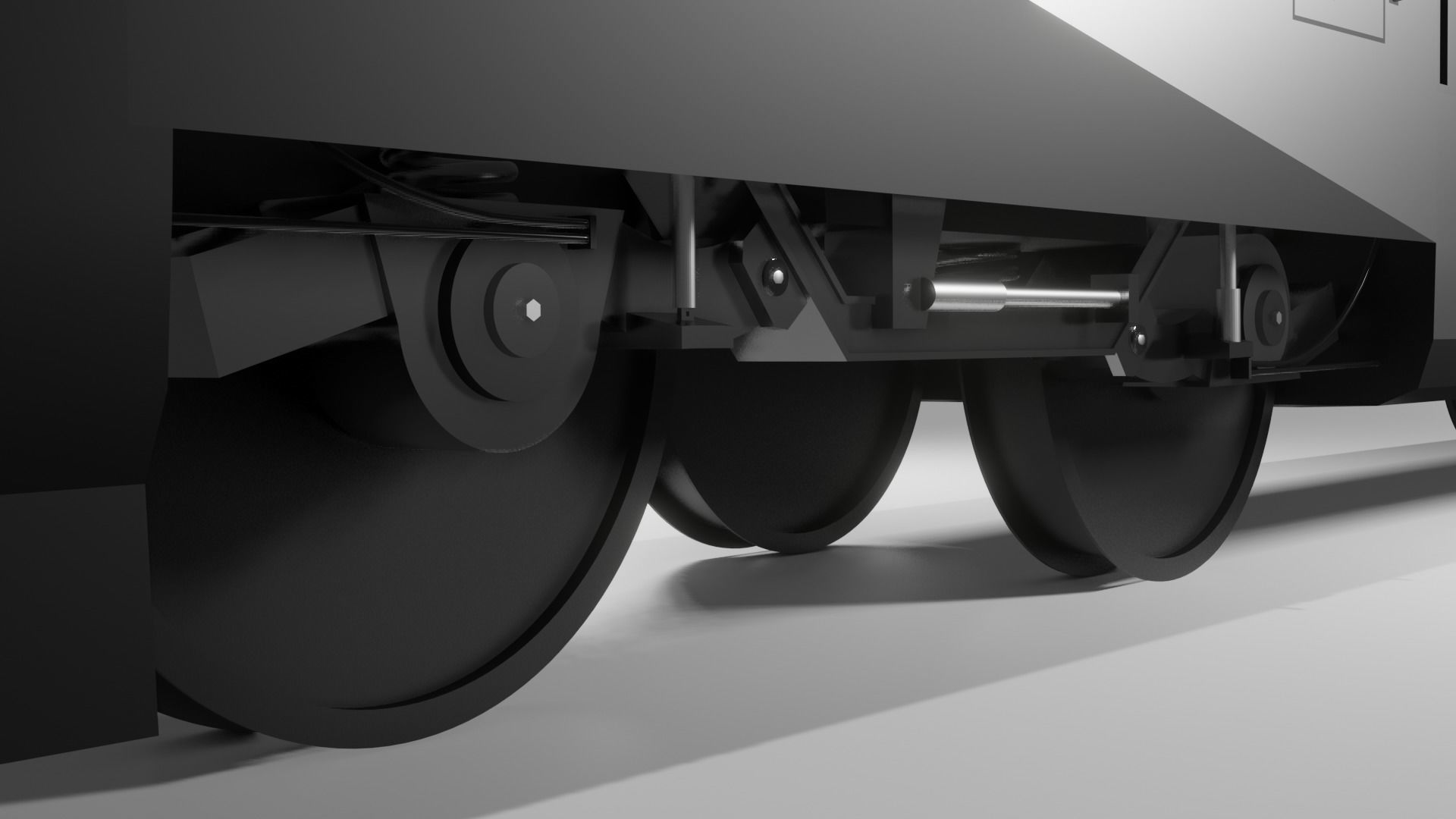 TGV TRAIN alboraq MAROC 3D model_4