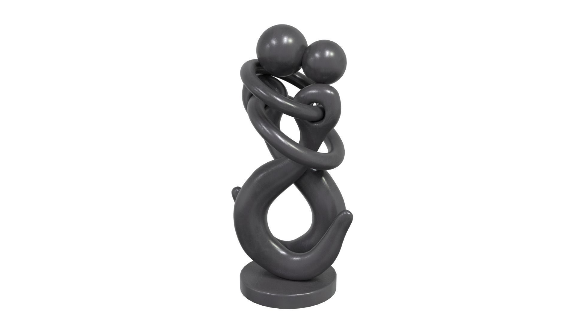 abstract sculpture 3D model_2