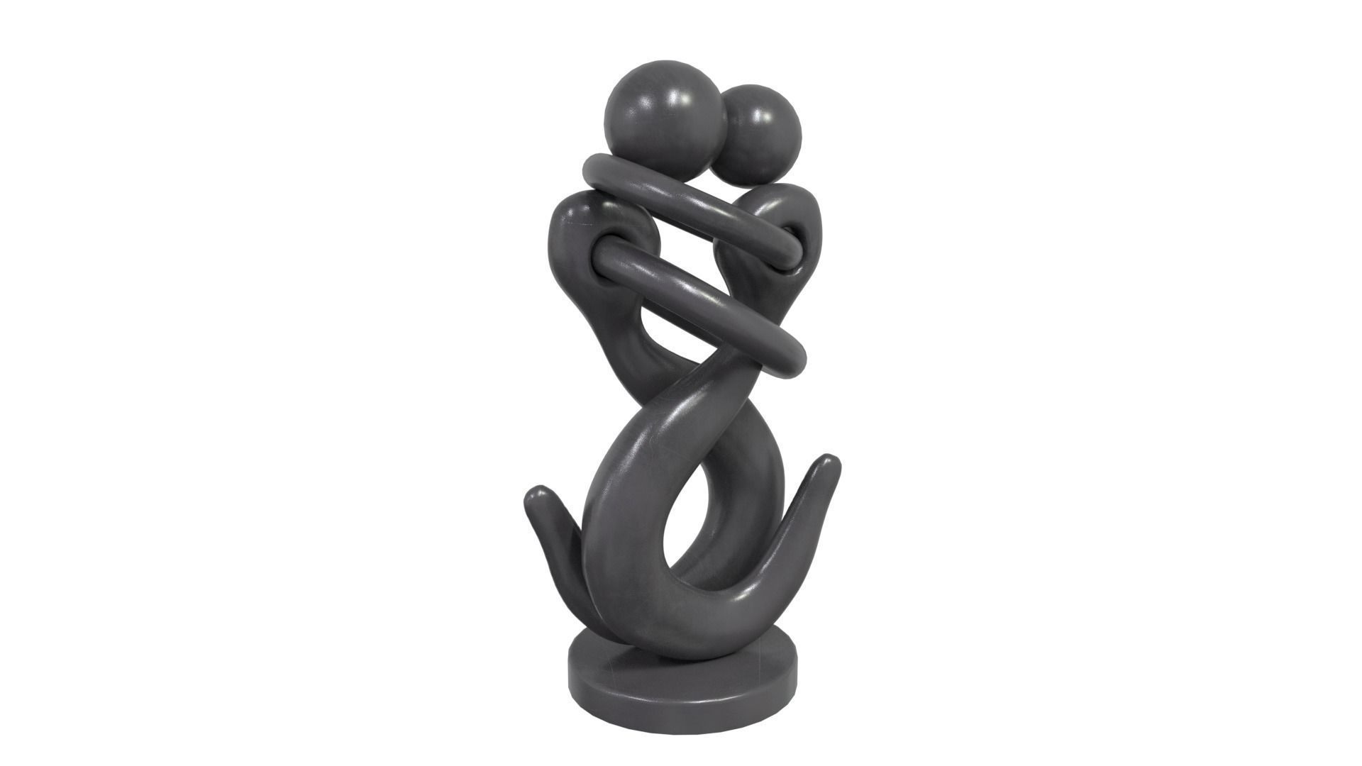 abstract sculpture 3D model_1