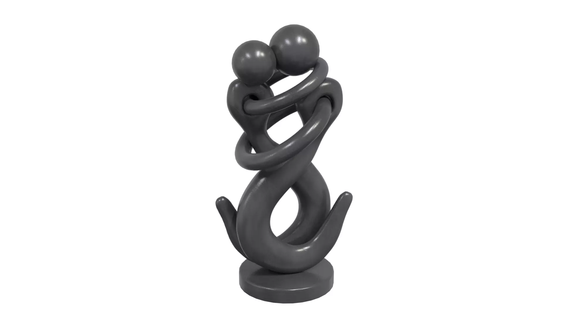 abstract sculpture 3D model_0
