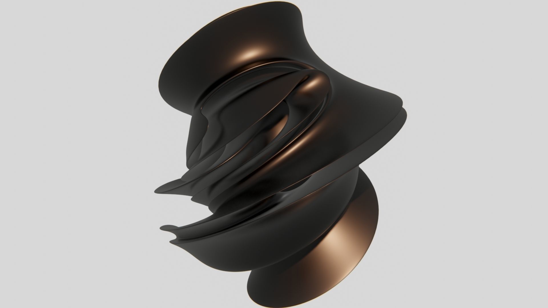 Abstract Statue Soft-Block 3D model_1