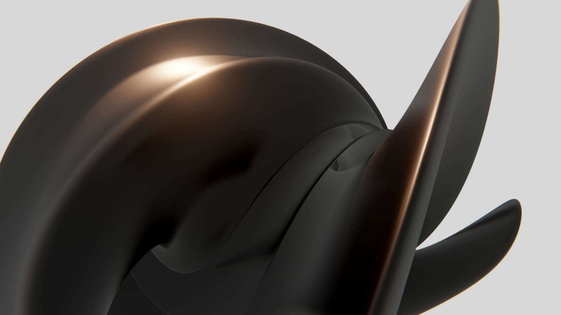 Abstract Statue Soft-Block 3D model_7