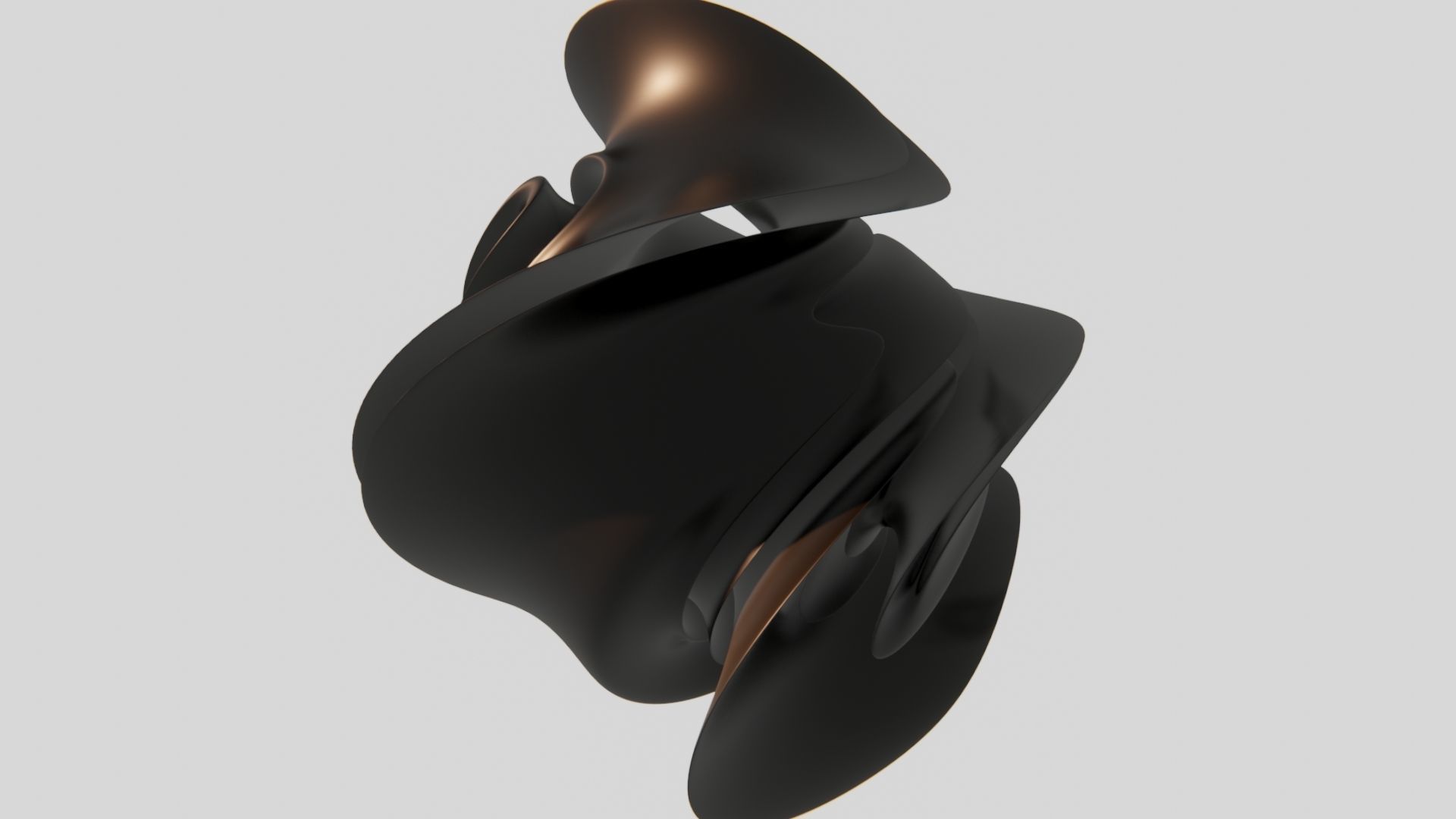 Abstract Statue Soft-Block 3D model_2