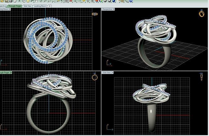 de grisogono ring  3D print model