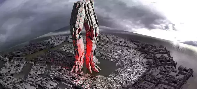 Robot Dinosaur Tower 