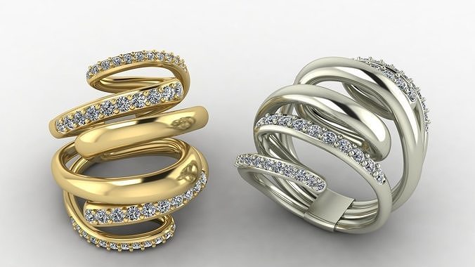 de grisogono ring  3D print model
