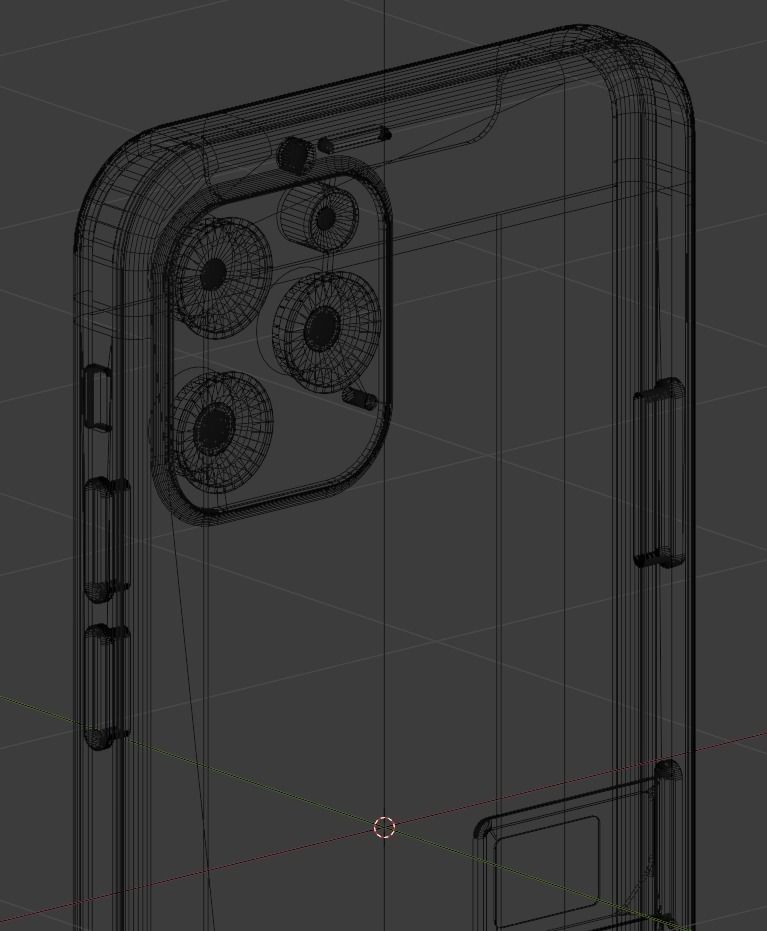 Nexus Phone 3D model Low-poly 3D model_4