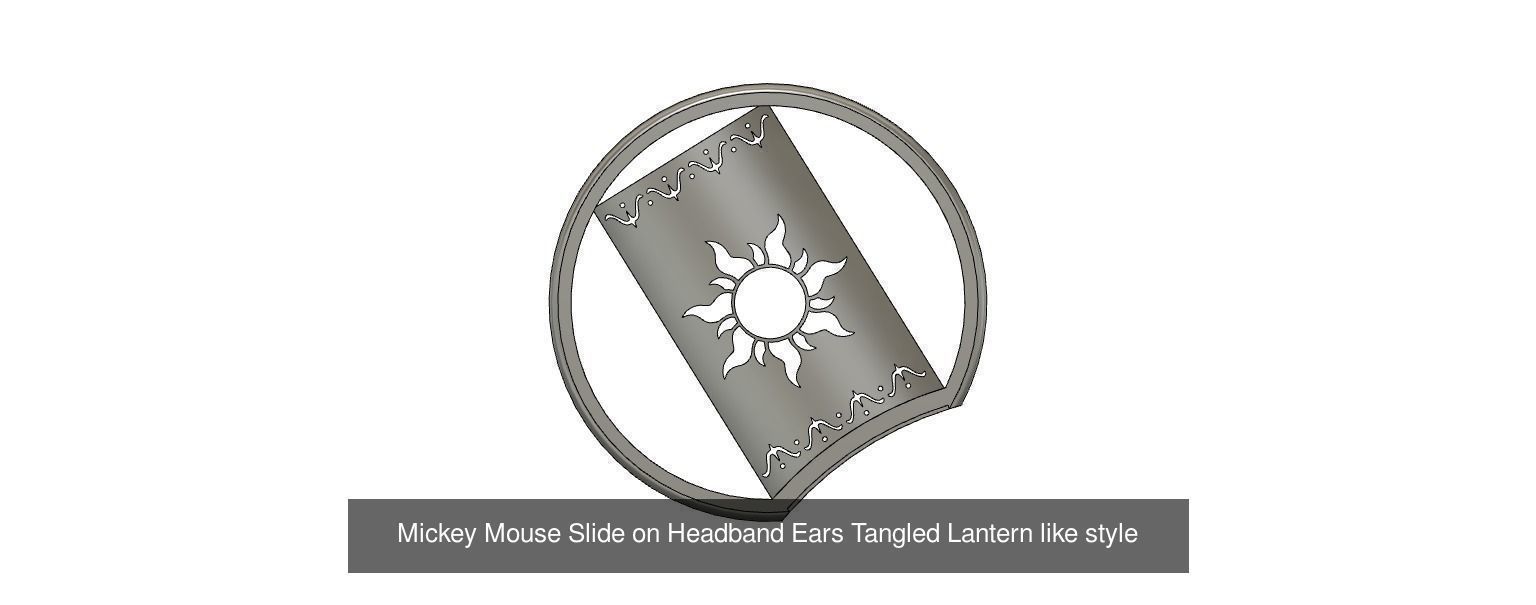 Everything 2021 - All Slide in Mickey Mouse Ears and more 3D Model Collection_51